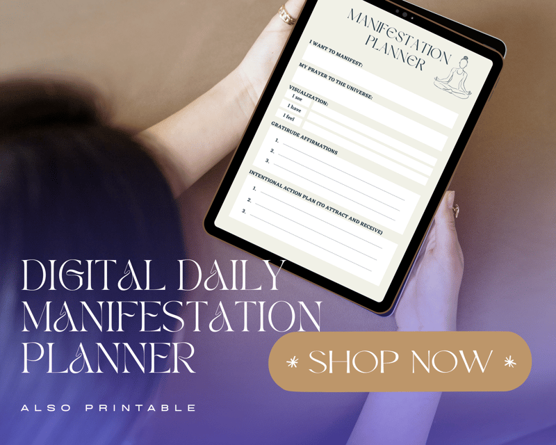 Manifestation Planner