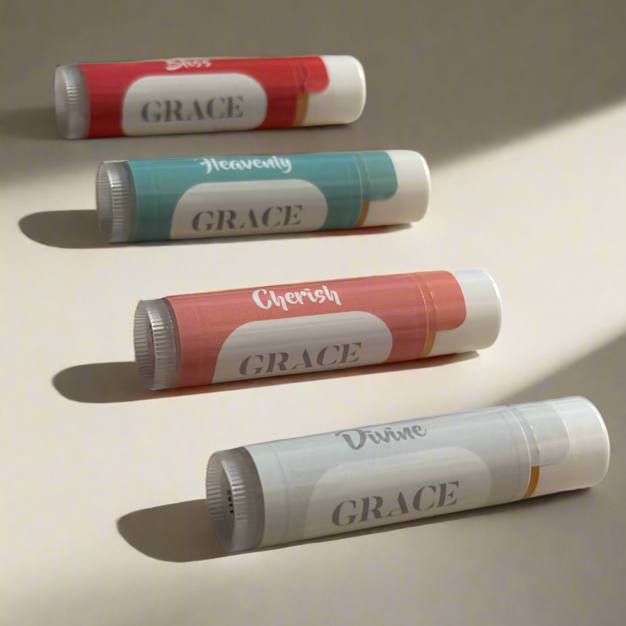 Touch of Grace Vegan SPF 15 Lip Balm Sets