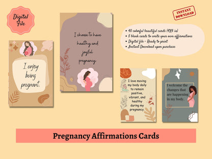 Pregnancy Affirmation Cards
