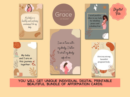 Pregnancy Affirmation Cards