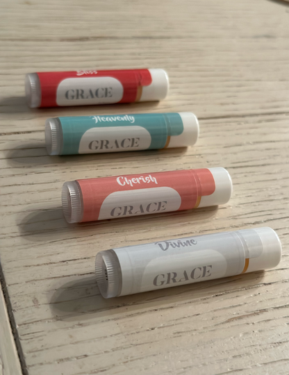 Touch of Grace Vegan SPF 15 Lip Balms