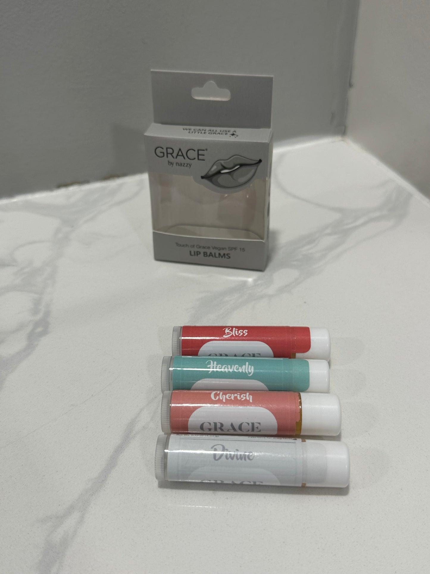 Touch of Grace Vegan SPF 15 Lip Balm Sets