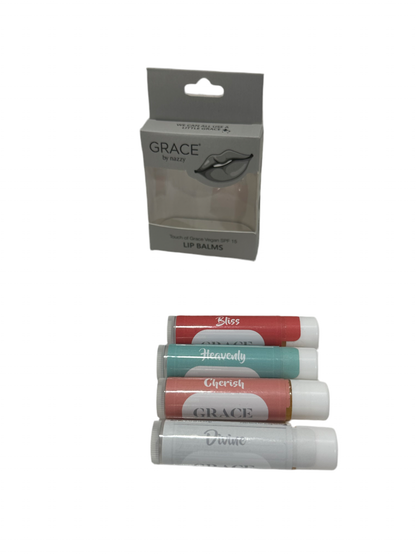 Touch of Grace Vegan SPF 15 Lip Balm Sets