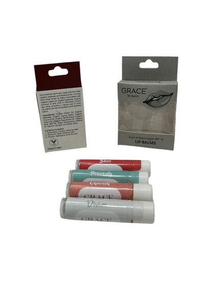 Touch of Grace Vegan SPF 15 Lip Balm Sets