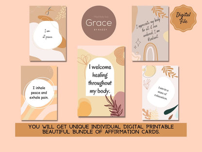 Chronic Illness Affirmation Cards