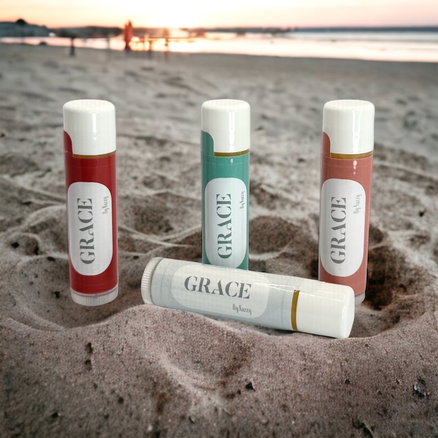 Touch of Grace Vegan SPF 15 Lip Balms