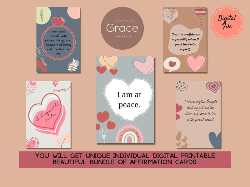 Self love Affirmation Cards