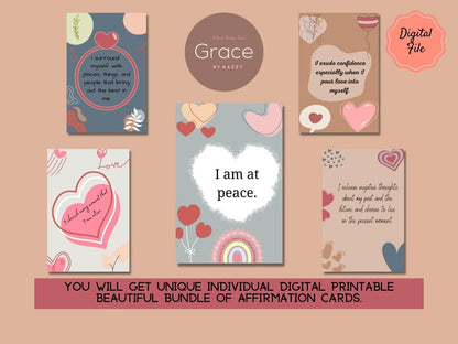 Self love Affirmation Cards